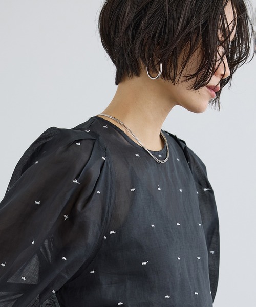 SALON adam et rope'（サロン アダム エ ロペ） ブラウス シャツ 「WEB