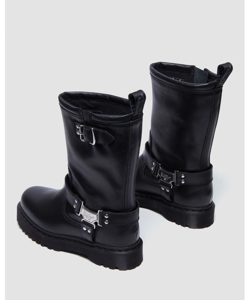 【週末値下げ】Dr.Martens ロングブーツ　ブラック Dr.Martens（ドクターマーチン） ロングブーツ UK4 ブラック メンズ