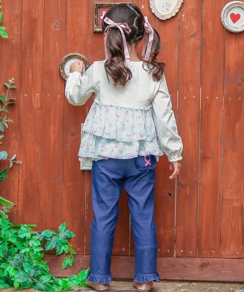 「coeur a coeur」 「KIDS」イージーパンツ 90cm ネイビー キッズ_画像7