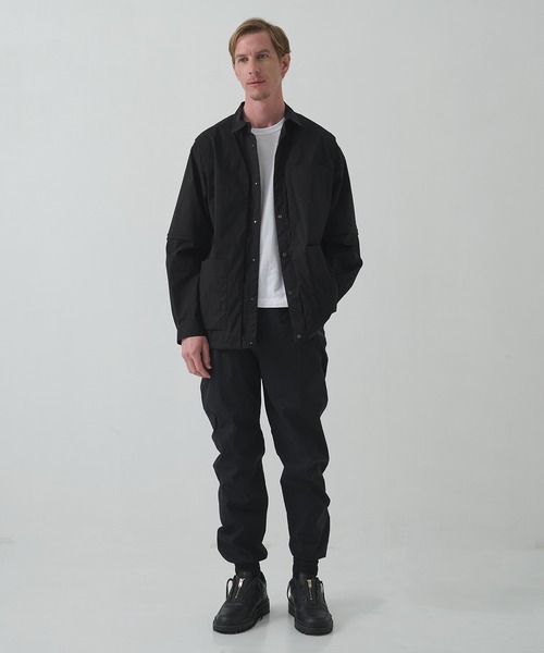 シャツ 「White Mountaineering / ホワイトマウンテニアリング」ZIP OFF LAYERED SHIRT メンズの画像
