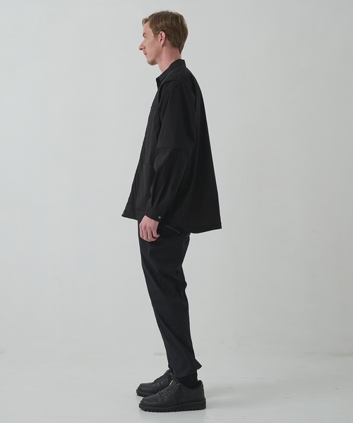シャツ 「White Mountaineering / ホワイトマウンテニアリング」ZIP OFF LAYERED SHIRT メンズの画像