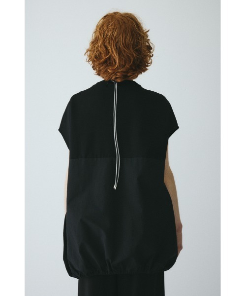 トップス HeRIN.CYE Egg tops BLK FREE HeRIN.CYE tシャツ Docking egg tops ドッキングエッグトップス