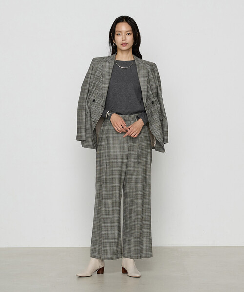 「COMME CA」 長袖カットソー L ライトグレー レディース_画像9