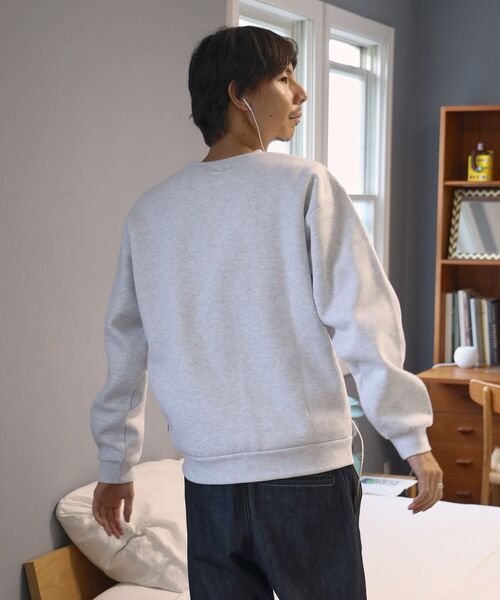 「FFEIN」 スウェットカットソー LARGE ブラック メンズ_画像6
