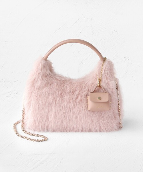 TOCCA（トッカ） ショルダーバッグ バッグ WAFFLE FUR BAG 2WAYファー