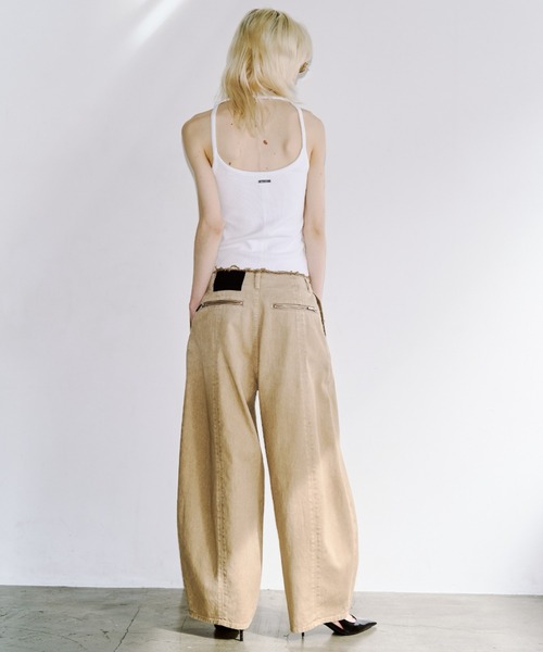 JOSE MOON（ジョゼムーン） タンクトップ ノースリーブ EYELET TANK