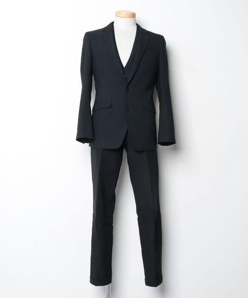 Suit select パンツスーツ メンズ スーツ 1タックパンツ スーツ