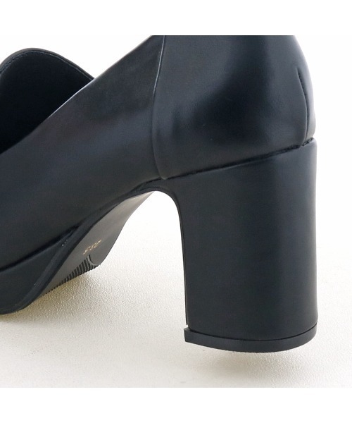 「byあしながおじさん」 パンプス 22.5cm ブラック レディース_画像7
