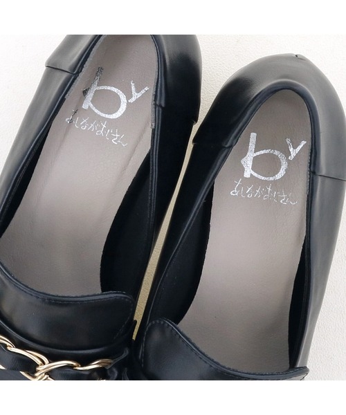 「byあしながおじさん」 パンプス 22.5cm ブラック レディース_画像8