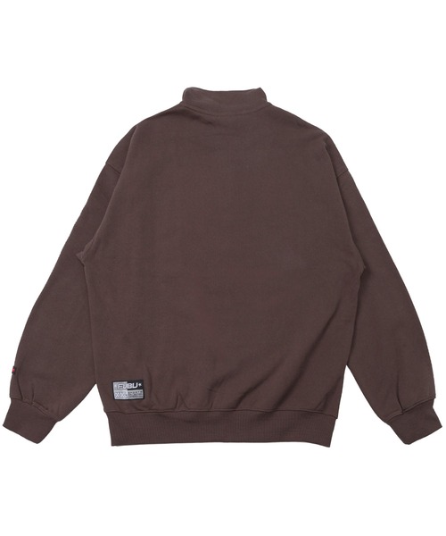 「FUBU」 スウェットカットソー L ブラウン メンズ_画像5