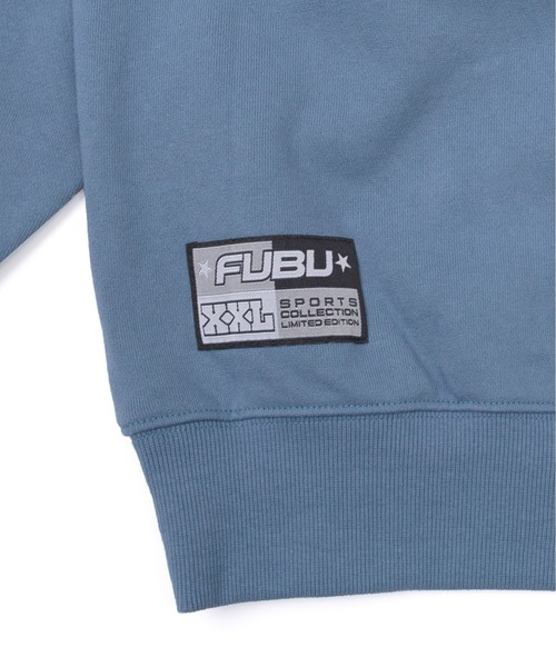 「FUBU」 スウェットカットソー L ブラウン メンズ_画像9