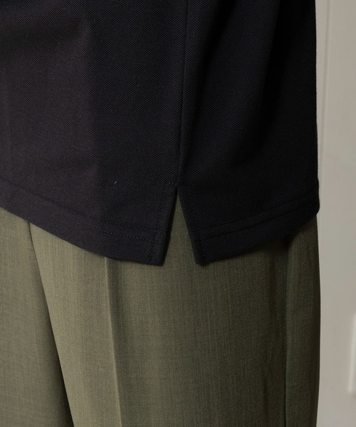 「POLO BCS」 半袖ポロシャツ L ネイビー レディース_画像2