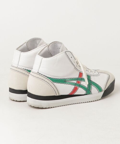 23.5センチ　オニヅカタイガー スニーカー　ホワイト×グリーン Onitsuka Tiger（オニツカタイガー） ハイカットスニーカー 23cm