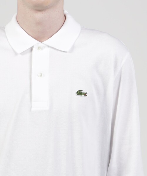 LACOSTE（ラコステ） 長袖ポロシャツ 5 ブラック メンズ : ZOZOTOWN