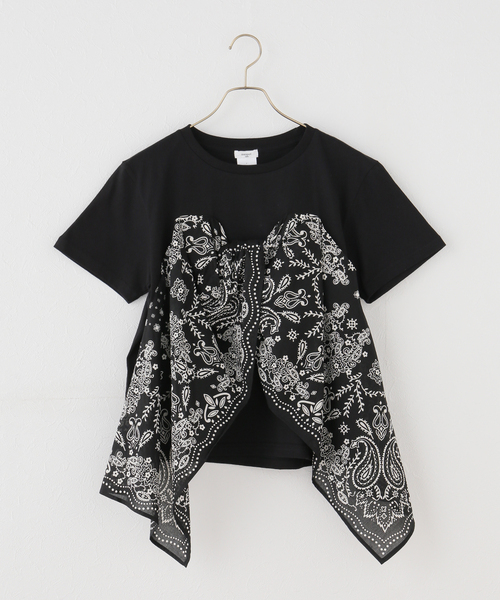 新品スピック＆スパン manipuri / マニプリ Tシャツビスチェ Spick＆Span（スピック アンド スパン） tシャツ 半袖 「追加