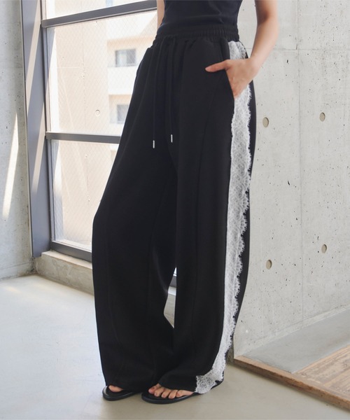 KOBE LETTUCE（神戸レタス） ワイドパンツ スウェットパンツ ジャージ