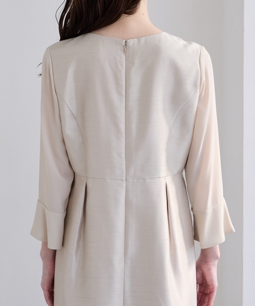 「AIMER」 長袖ワンピース MEDIUM ネイビー レディース_画像8