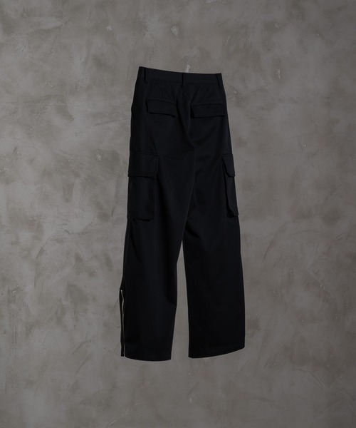 「ADRER」 カーゴパンツ MEDIUM ブラック メンズ_画像3