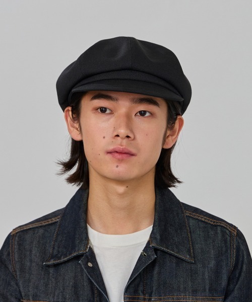 「OVERRIDE」 キャスケット 58cm ホワイト レディース_画像6