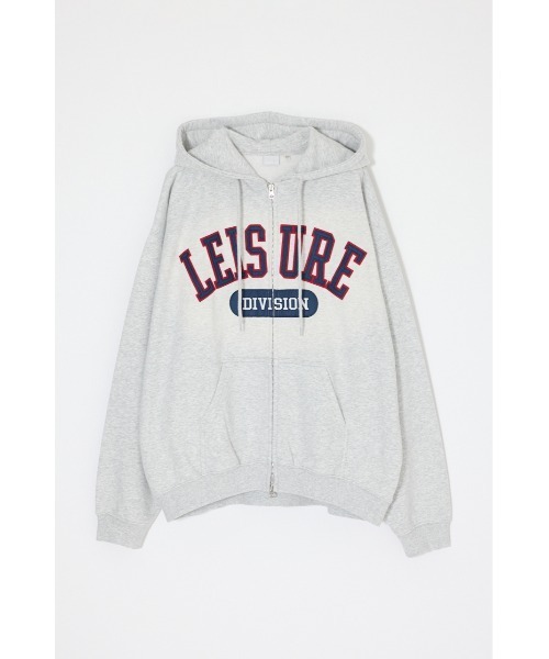 MOUSSY(マウジー) パーカー UNIV PATCHED ZIP フーディー レディース MOUSSY(マウジー) パーカー UNIV PATCHED ZIP フーディー レディース