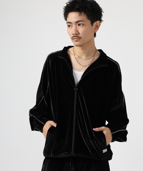 PRO CLUB ベロア ジャージ セットアップ ブラック L PRO CLUB（プロクラブ） ジャージ PRO CLUB VELOUR TRACK JACKET