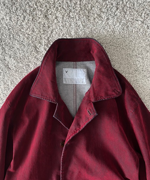 O（オー） デニムジャケット gジャン VOAAOV Flocky denim coverall