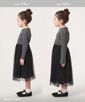 ワンピース チュールドッキング ワンピース /...の詳細画像5