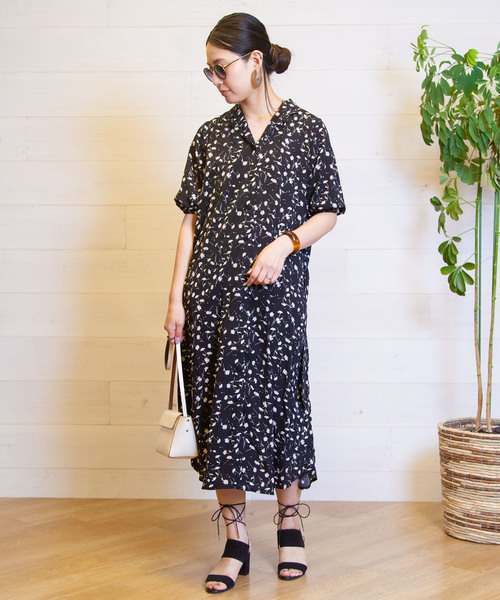 ワンピース Flower Bed Dress Sunshine Floral One Shoulder Dress | Kate Spade New York