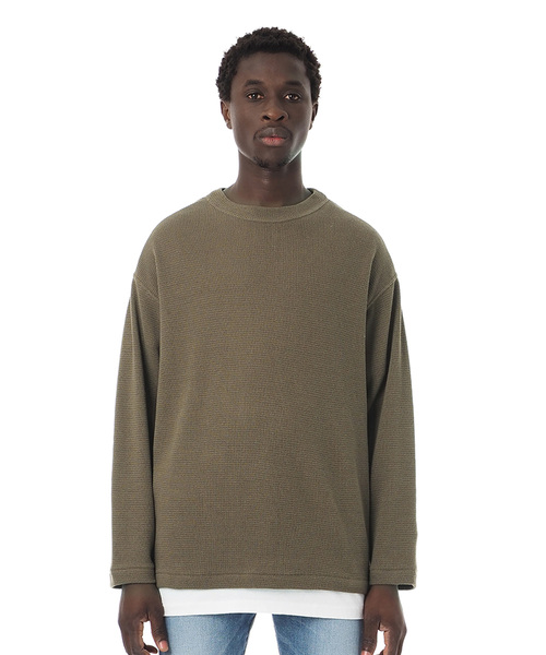 DAILY STANDARD by SANDINISTA セーター ニット Easy Fit Cotton