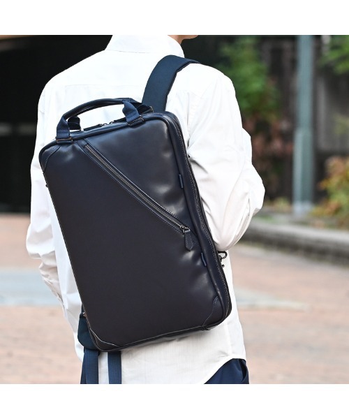ZARIO（ザリオ） ビジネスバッグ 2way本革スタイリッシュスリム