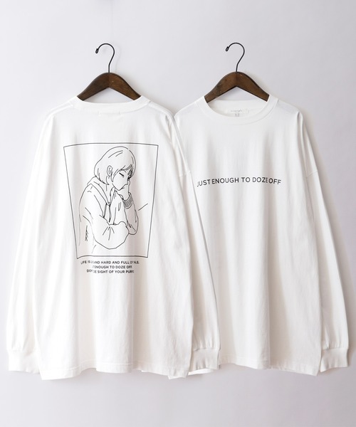 Tシャツ Tシャツ Anchor Smith アンカースミス コットン天竺 イラストプリント ビッグシルエットロンt Zozotown Paypayモール店 通販 Paypayモール
