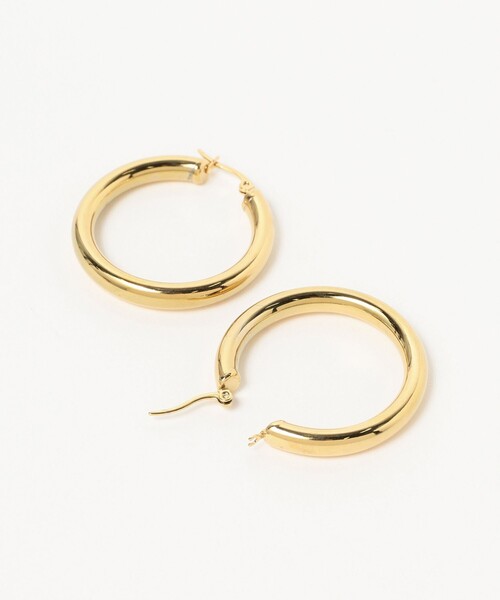 Ray BEAMS ピアス / パイプ フープ レディース : ZOZOTOWN Yahoo