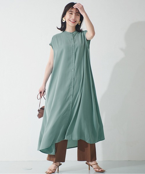ワンピース とろみイージーケアシャツワンピース Zozotown Paypayモール店 通販 Paypayモール