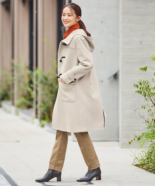 【美品】ジェイプレス スペリオル圧縮メルトン ダッフルコート スペリオル圧縮メルトン ダッフルコート（ダッフルコート）｜J.PRESS