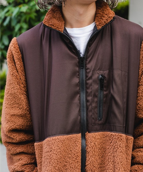 BROKEN BASE（ブロークンベース） ブルゾン アウター スイッチングボア