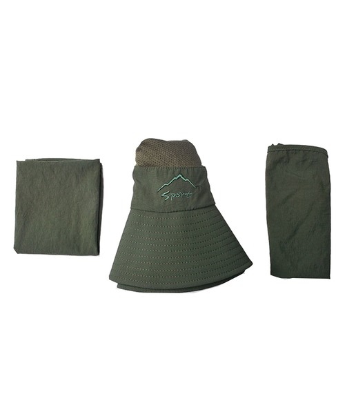 DAY CLOSET 帽子 ハット 「UVカット率 99.9%以上」3WAY360度日除け