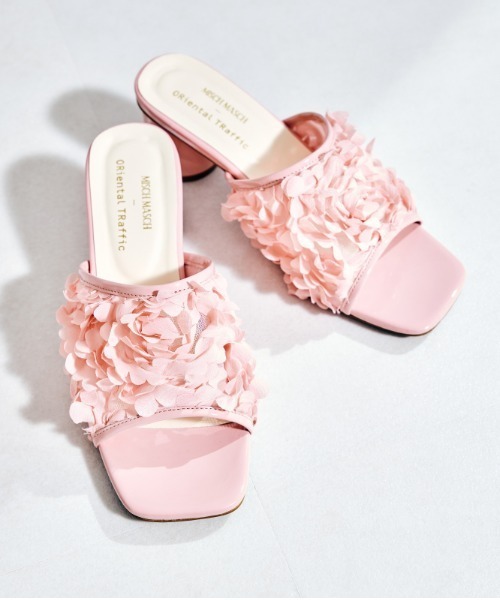 MISCH MASCH サンダル フラワーミュールサンダル/MO32202 レディース  