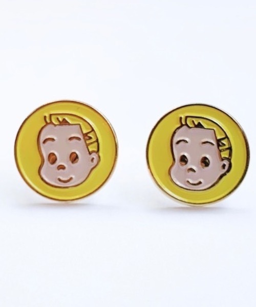 ピアス BUTTON＆CUFFLINKS ボタンアンドカフリンクス：OSAMU