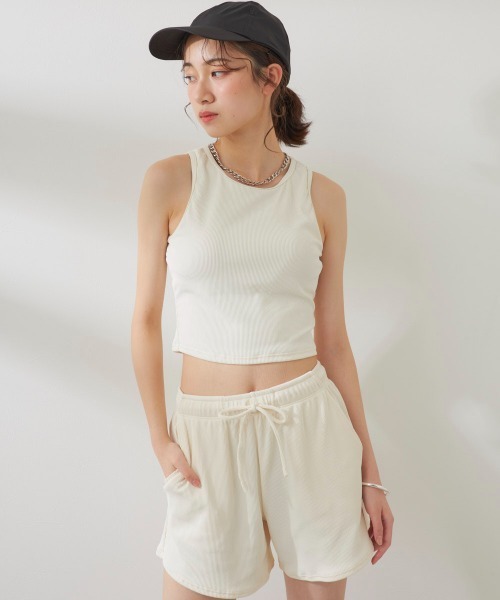 Ocean Pacific レディースラッシュガード付き水着4点セット 水陸両用 Ocean Pacific 水着 「OP:オーピー」レディースラッシュガード