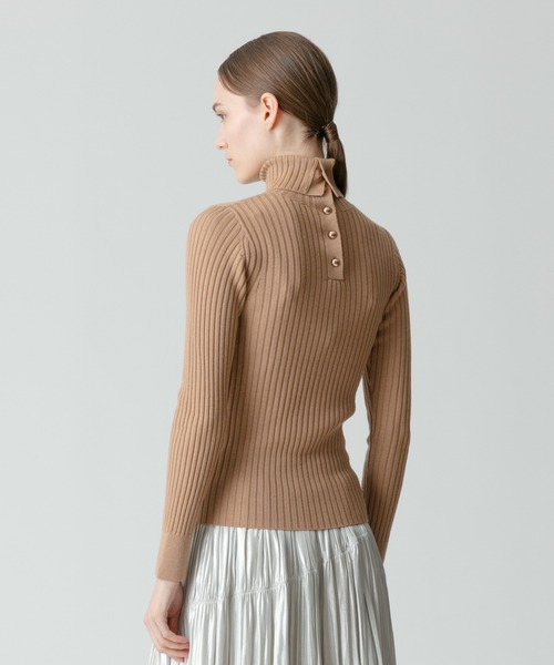 allureville（アルアバイル） ニット セーター 釦ディティール2WAY