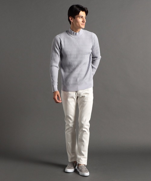 MONSIEUR NICOLE（ムッシュニコル） セーター ニット ジオメトリック