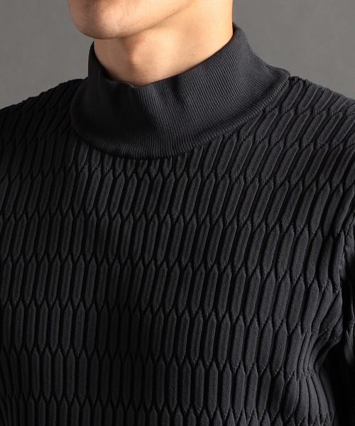 MONSIEUR NICOLE（ムッシュニコル） セーター ニット ジオメトリック