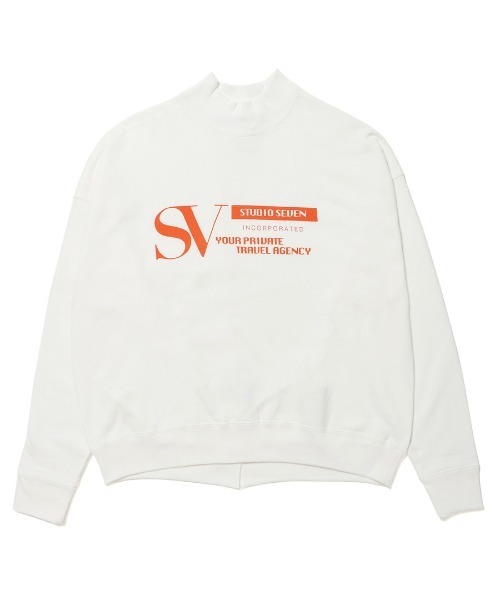 STUDIO SEVEN トレーナー スウェット Mock Neck Sweat「STUDIOSEVEN