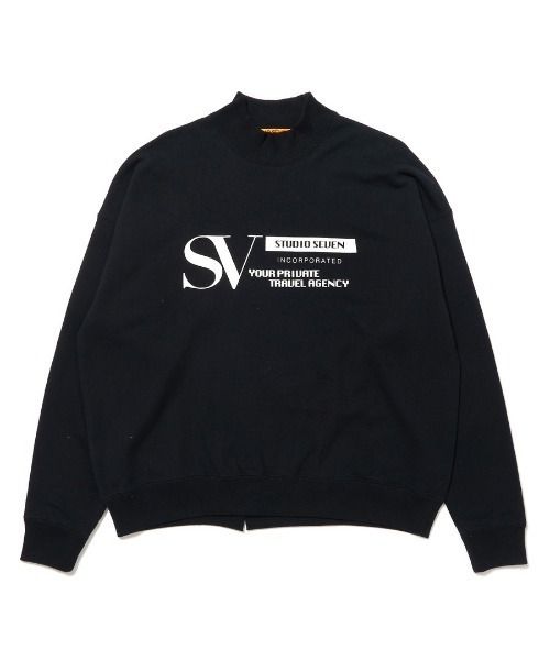 STUDIO SEVEN トレーナー スウェット Mock Neck Sweat「STUDIOSEVEN