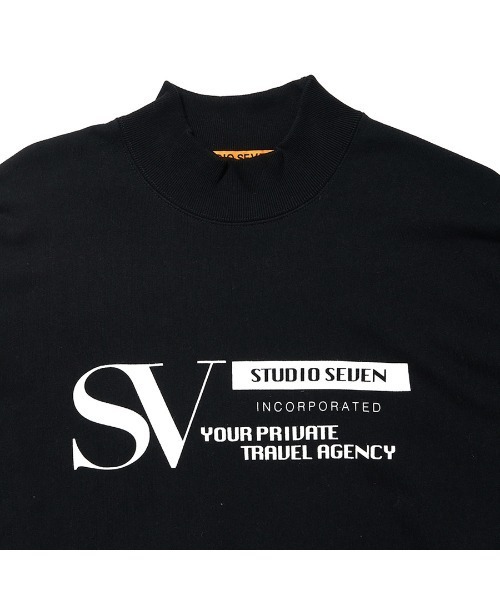 STUDIO SEVEN トレーナー スウェット Mock Neck Sweat「STUDIOSEVEN