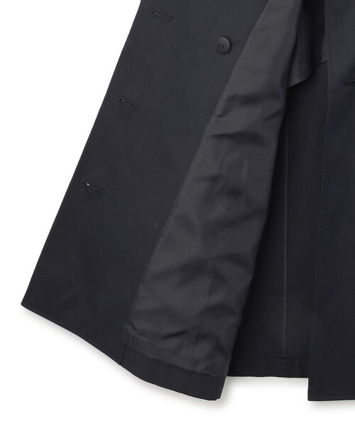 23区 トレンチコート コート コットンポリエステルギャバジン ショート