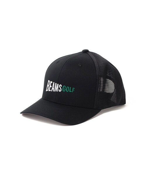 BEAMS GOLF キャップ 帽子 / A-FLEX メッシュ フラッグロゴ