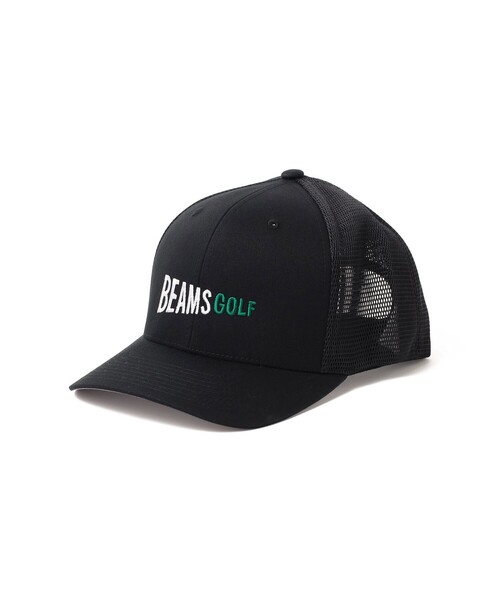 帽子 キャップ レディース BEAMS GOLF / A-FLEX メッシュ フラッグロゴ キャップ｜zozo｜03