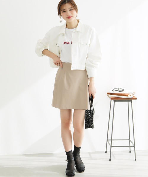 ROPE' PICNIC スカート ラップ風ミニスカート : ZOZOTOWN Yahoo!店