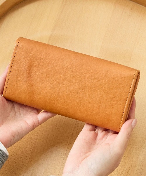 ミニ 長財布 財布 ズッケロ 本革 レザー 大容量 かぶせ レディース